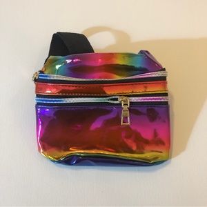 Multicolor Fanny Pack, new!